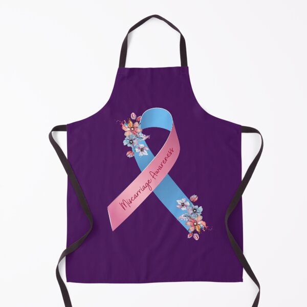 Item preview, Miscarriage Awareness Floral Ribbon designed and sold by A-M-Watson.