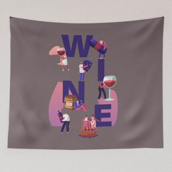 Item preview, WINEscape designed and sold by Pulse & Paws | Pop Culture Tees and Stickers.