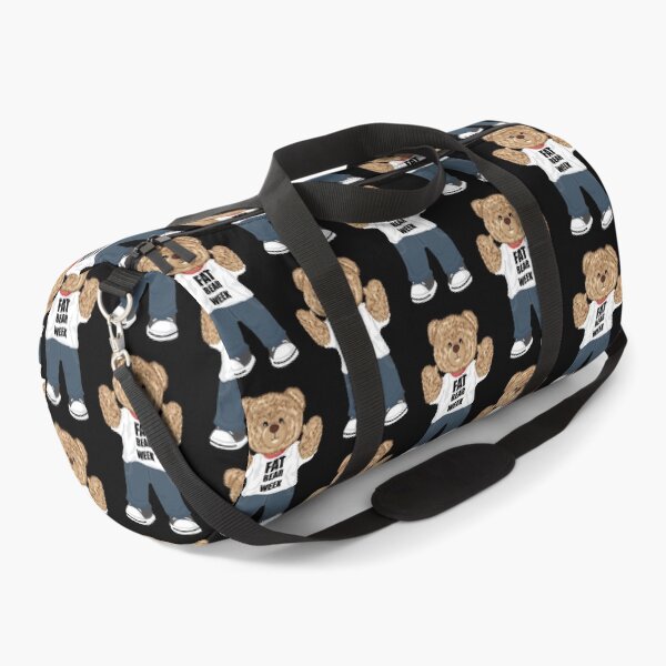 Item preview, Fat bear week with teddy bear typography design designed and sold by MusixT-Shirt.