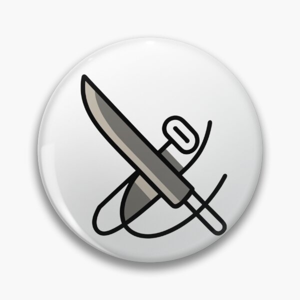 Item preview, minimalist sword thin lines designed and sold by VoilaPrint.