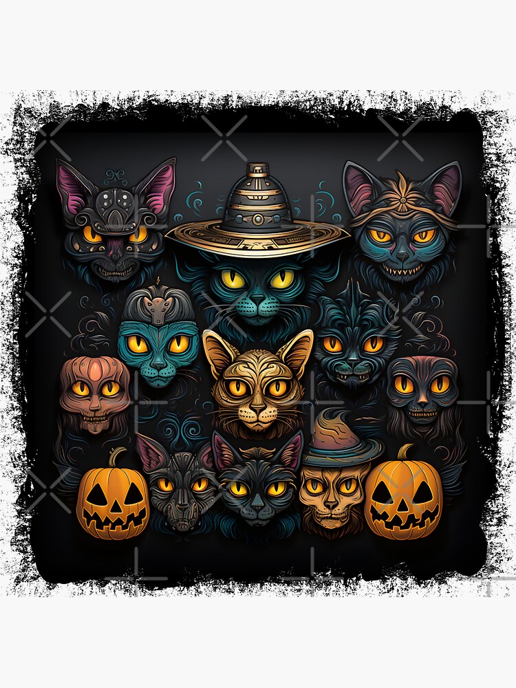 Halloween Holiday Sticker by Creepy Gals for iOS & Android