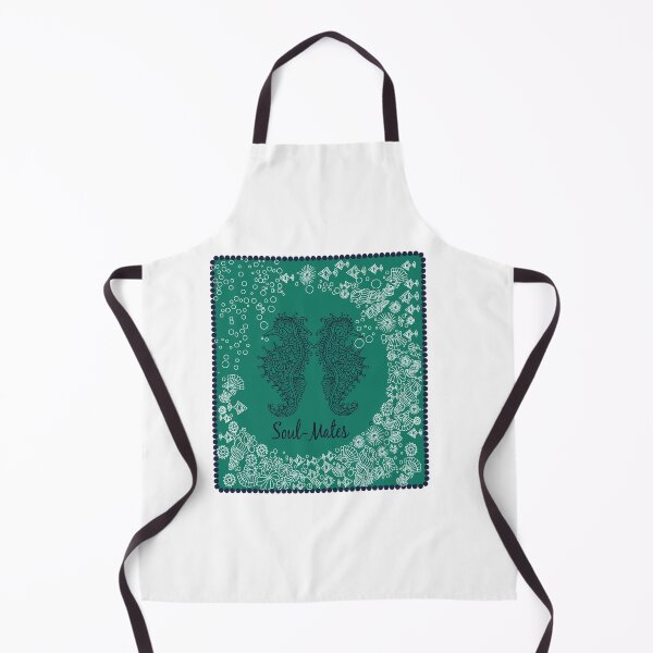 Item preview, Sea horses in Aqua background designed and sold by mndesignworx.
