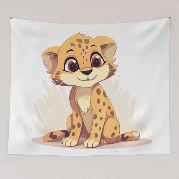 Item preview, Cheetah | cute style designed and sold by ComicsFactory.