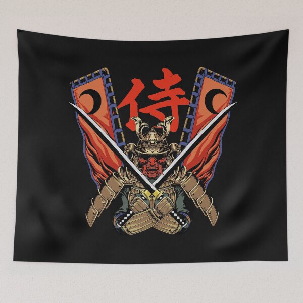 Item preview, Samurai Sword War Samurai Warrior designed and sold by PURPLERAIN99.