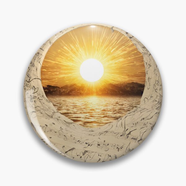 Item preview, Notes flowing around the sun. designed and sold by mariolasworld.