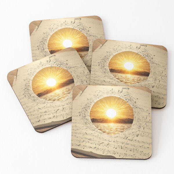 Item preview, Notes flowing around the sun. designed and sold by mariolasworld.