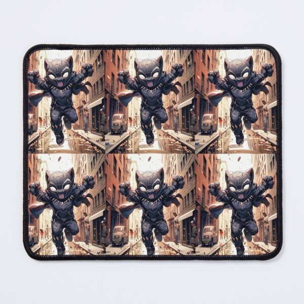 Item preview, black panther children's version, cute black panther midjourney special design designed and sold by MiidjourneyART.