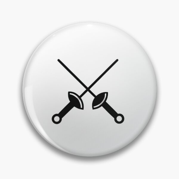 Item preview,  minimalist fencing sword thin lines designed and sold by VoilaPrint.
