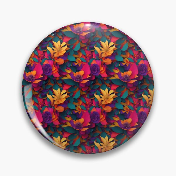 Item preview, flower colorful seamless pattern designed and sold by DdemocrazydizZ.