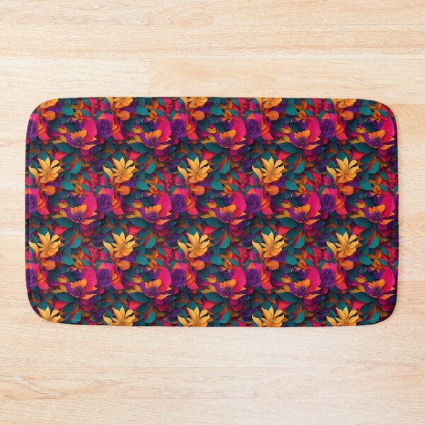 Item preview, flower colorful seamless pattern designed and sold by DdemocrazydizZ.