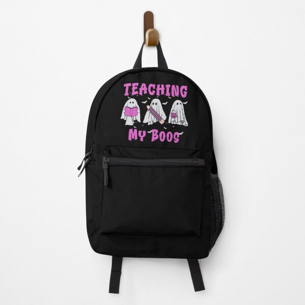 Artikelvorschau, Teaching My Boos, Lehrershirt, Halloween-Lehrershirt, lustiges Lehrershirt für Halloween, Lehrergeschenk entworfen und verkauft von pugshowsfashion.