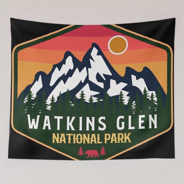 Item preview, Watkins Glen National Park designed and sold by nature-space.