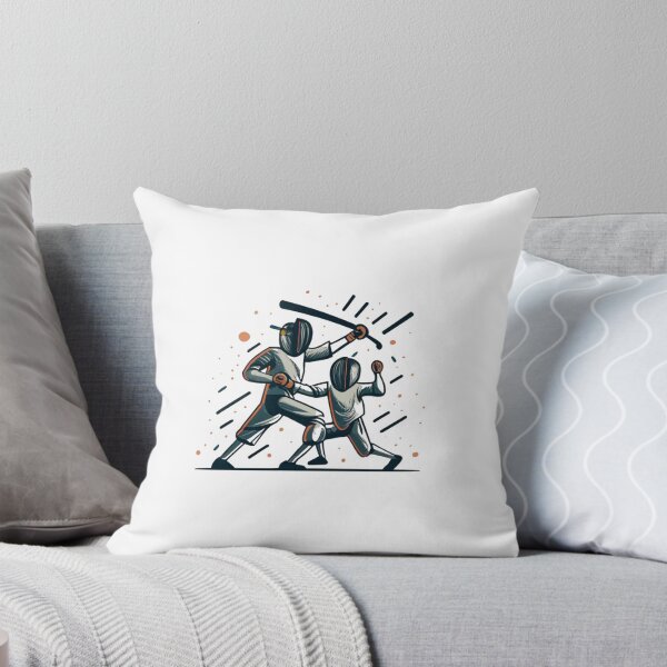 Item preview, two people doing fencing designed and sold by VoilaPrint.