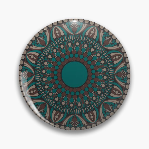 Item preview, East Fork Night Swim and Molasses Cincereous Dot Mandala designed and sold by Triplicate Limited.