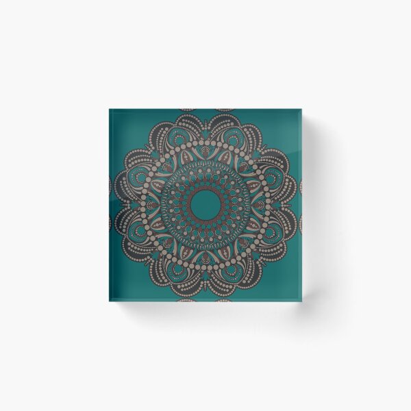 Item preview, East Fork Night Swim and Molasses Cincereous Dot Mandala designed and sold by Triplicate Limited.