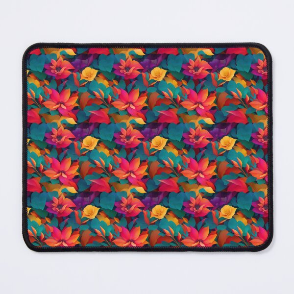 Item preview, flower colorful seamless pattern designed and sold by DdemocrazydizZ.
