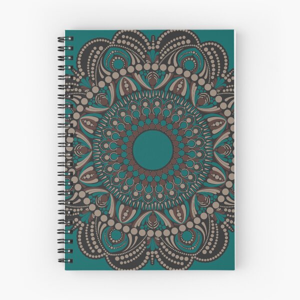 Item preview, East Fork Night Swim and Molasses Cincereous Dot Mandala designed and sold by Triplicate Limited.