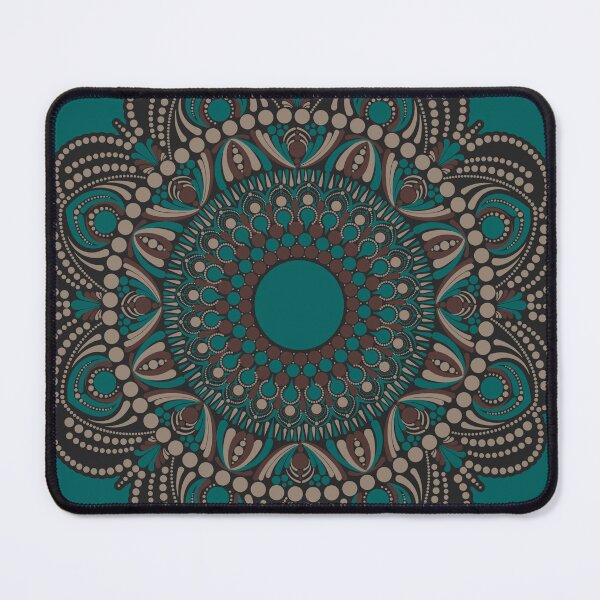 Item preview, East Fork Night Swim and Molasses Cincereous Dot Mandala designed and sold by Triplicate Limited.