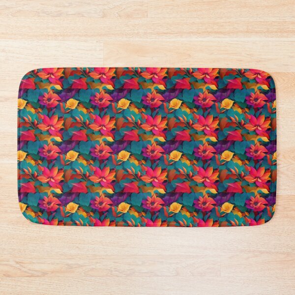 Item preview, flower colorful seamless pattern designed and sold by DdemocrazydizZ.