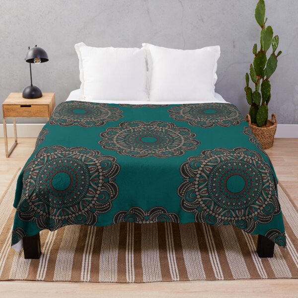 Item preview, East Fork Night Swim and Molasses Cincereous Dot Mandala designed and sold by Triplicate Limited.