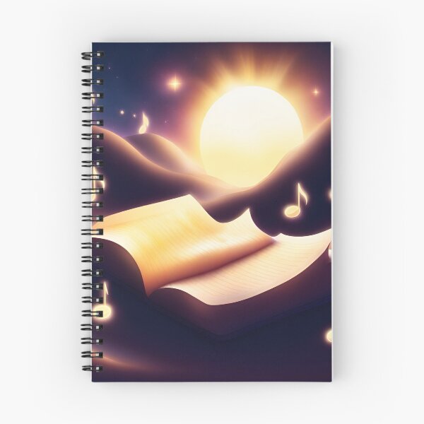 Item preview, Notes flowing around the sun. designed and sold by mariolasworld.