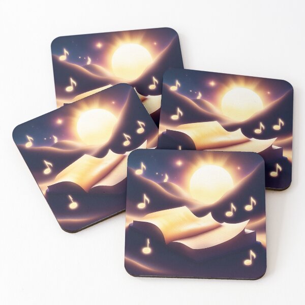 Item preview, Notes flowing around the sun. designed and sold by mariolasworld.