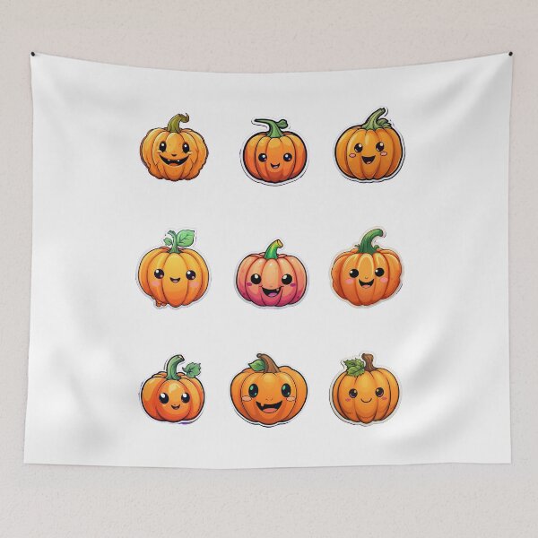 Item preview, Sweet Orange Pumpkins designed and sold by AMONGIFTS.