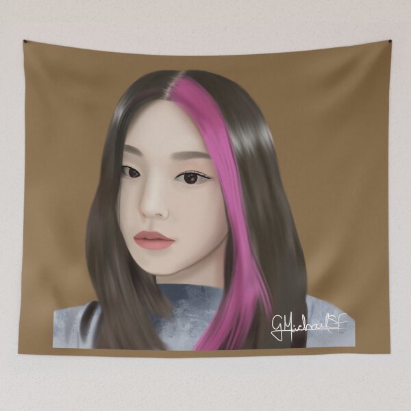 Item preview, ITZY YEJI ART PRINT (FAN ART) designed and sold by GMICHAELSF.