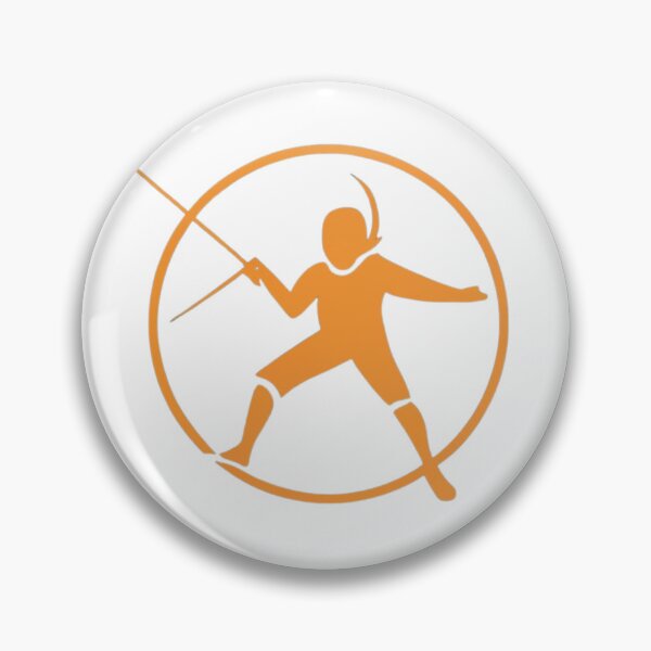 Item preview, one person doing fencing designed and sold by VoilaPrint.