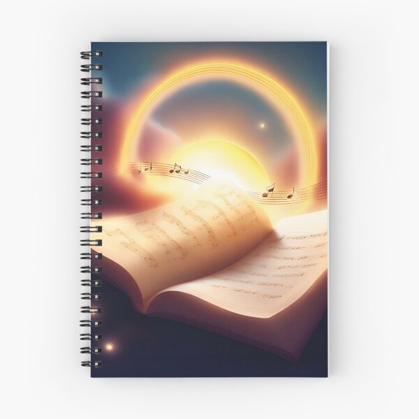 Item preview, Notes flowing around the sun. designed and sold by mariolasworld.