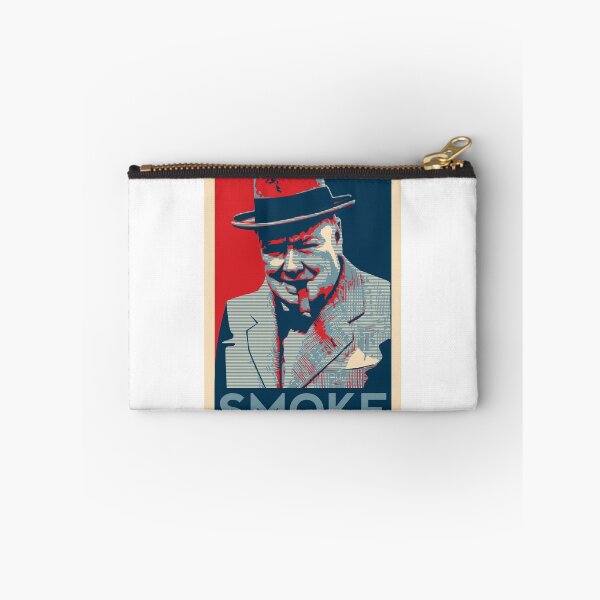 Item preview, Smoke - Churchill with cigar obama style poster graphic designed and sold by VintageX Design by NDub.