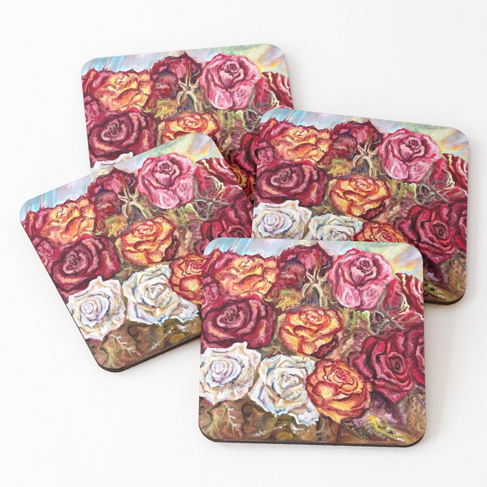 Item preview, Coasters (Set of 4) designed and sold by artworkbyevi.