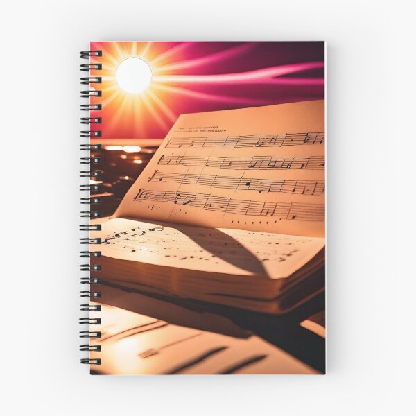 Item preview, Notes flowing around the sun. designed and sold by mariolasworld.