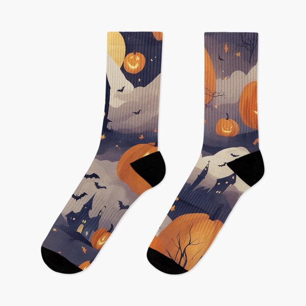 Item preview, Spooky Halloween Infinite Pattern - Hauntingly Beautiful Design designed and sold by The-Library.