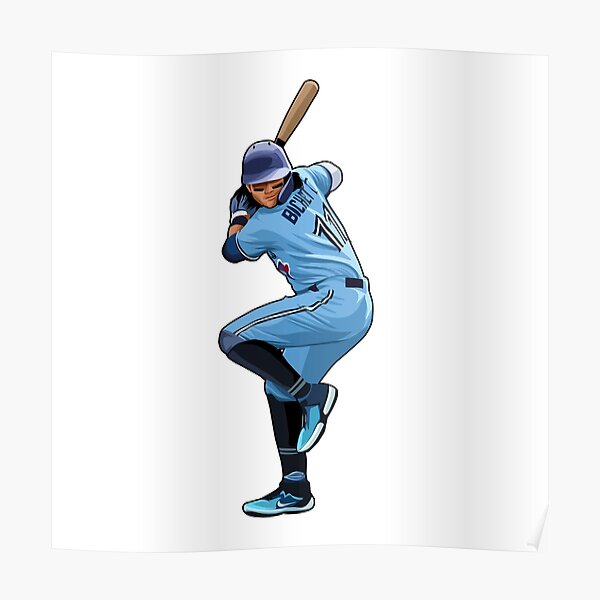 MLB Toronto Blue Jays - Bo Bichette Wall Poster, 14.725 x 22.375, Framed