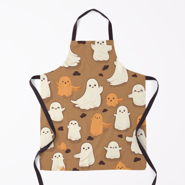 Item preview, Halloween ghost seamless 1 designed and sold by Witchanun Komutthong.