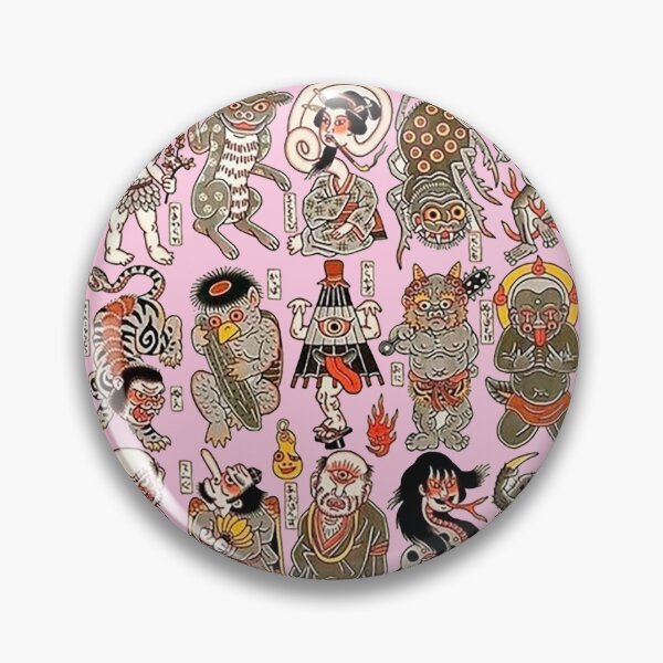 Item preview, Japanese horror myths designed and sold by PatronesKawai.
