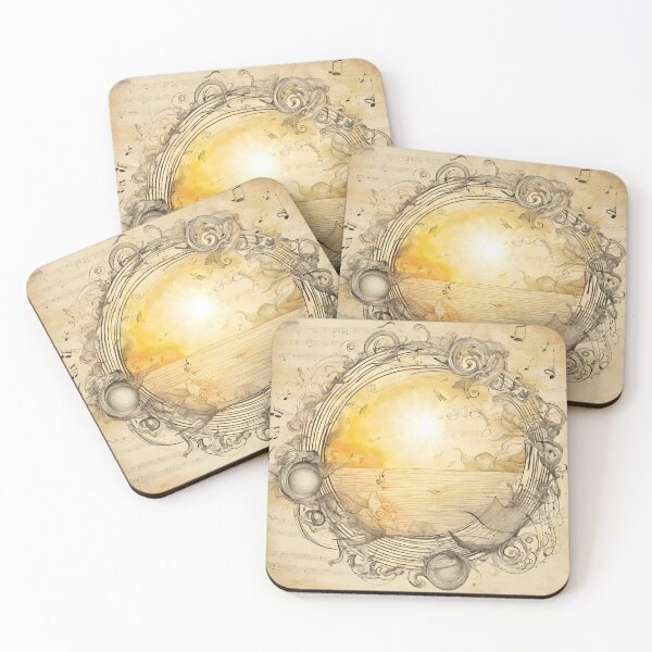 Item preview, Notes flowing around the sun. designed and sold by mariolasworld.