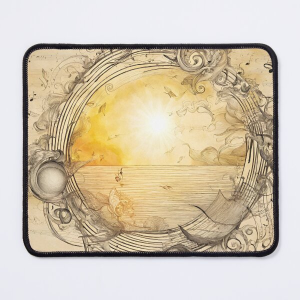 Item preview, Notes flowing around the sun. designed and sold by mariolasworld.