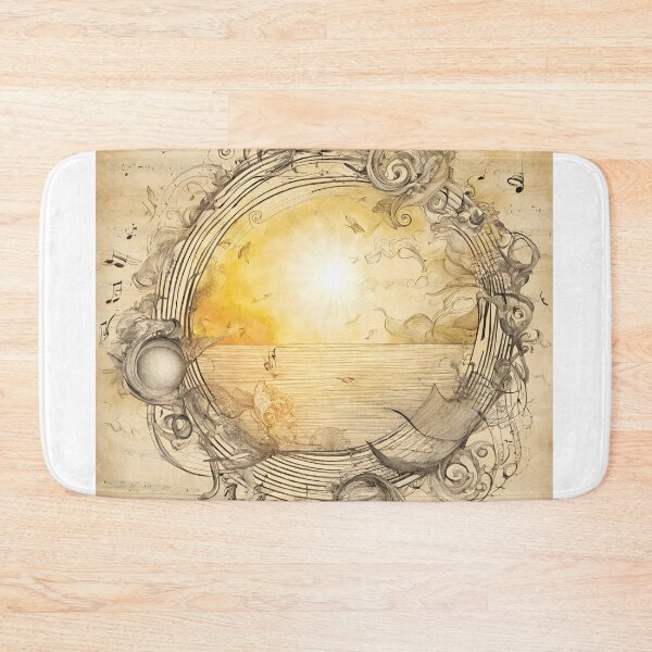 Item preview, Notes flowing around the sun. designed and sold by mariolasworld.