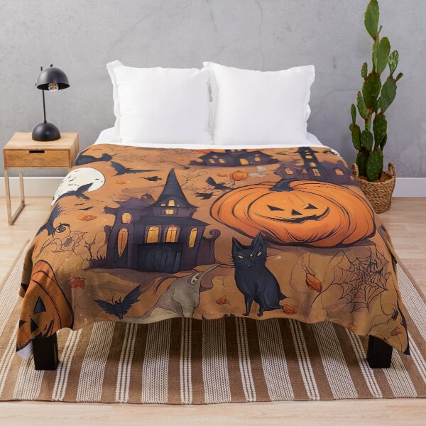 Item preview, Spooky Halloween Infinite Pattern - Eerie and Enchanting designed and sold by The-Library.