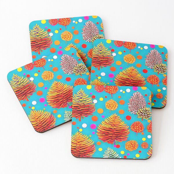 Item preview, Colorful pine cones pattern. designed and sold by Giulivo Store Graphic.