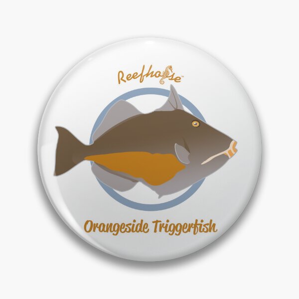 Item preview, Orangeside Triggerfish designed and sold by KaplanCrypto.