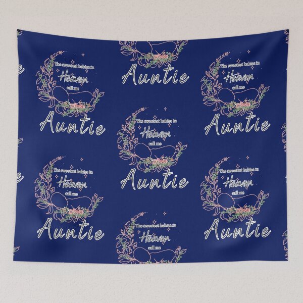 Item preview, Auntie of Heaven's Sweetest Babies designed and sold by A-M-Watson.