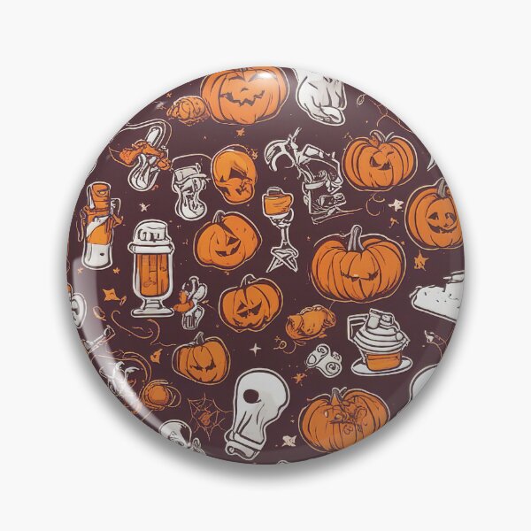 Artikelvorschau, Spooky Halloween Infinite Pattern - A Haunting Design entworfen und verkauft von The-Library.