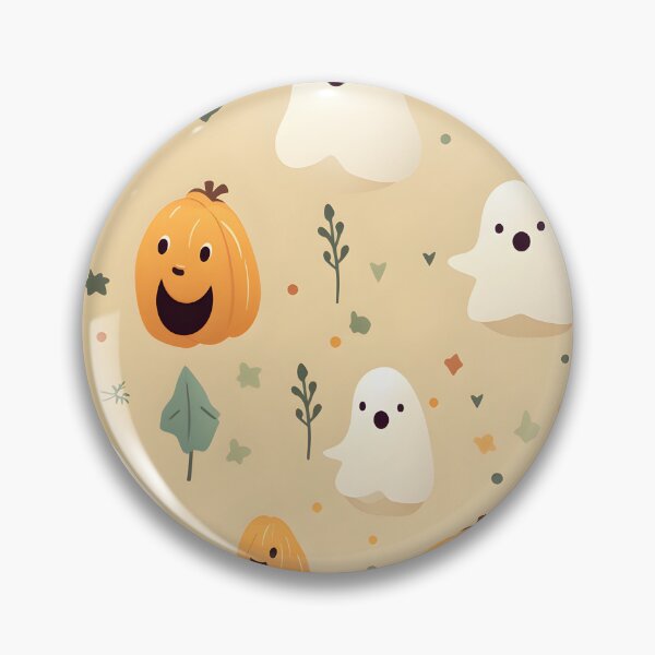 Item preview, Halloween ghost seamless 3 designed and sold by Witchanun Komutthong.