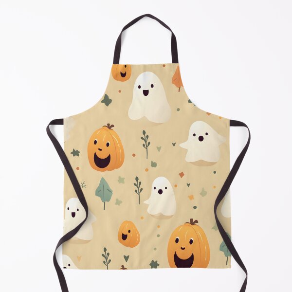 Item preview, Halloween ghost seamless 3 designed and sold by Witchanun Komutthong.