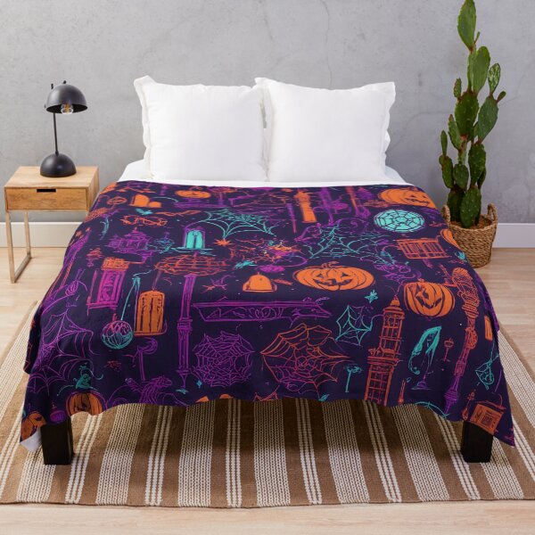 Item preview, Spooky Halloween Infinite Pattern - Enchanting Design designed and sold by The-Library.