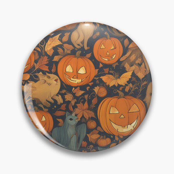 Artikelvorschau, Spooky Halloween Infinite Pattern - Eerie Design entworfen und verkauft von The-Library.
