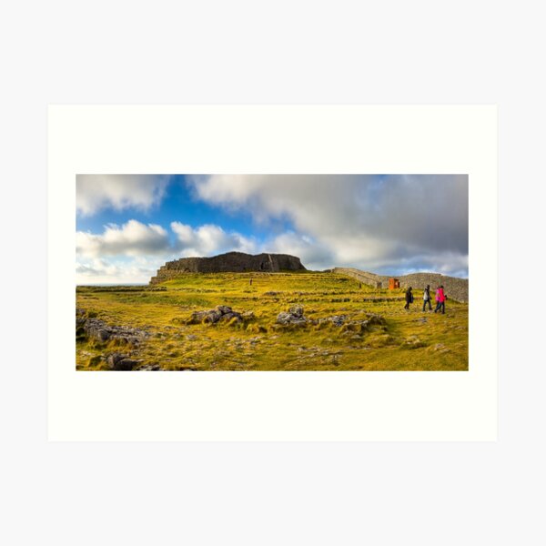 Dún Aonghasa - Aran Islands Panorama Art Print